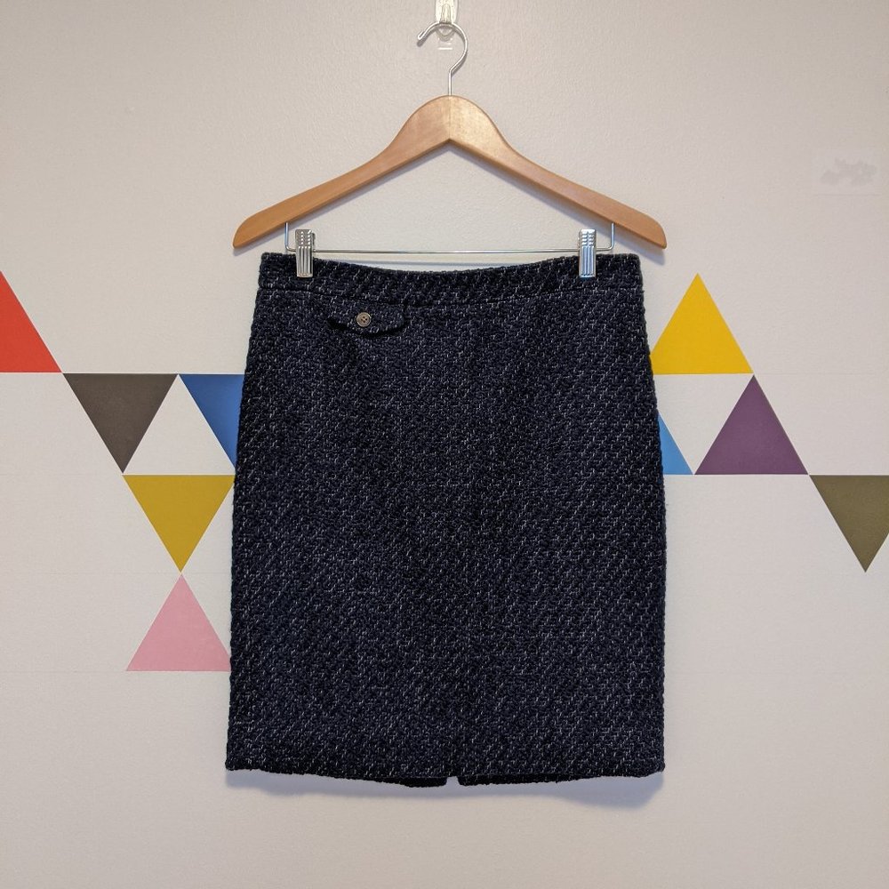 Tweed J. Crew Pencil Skirt